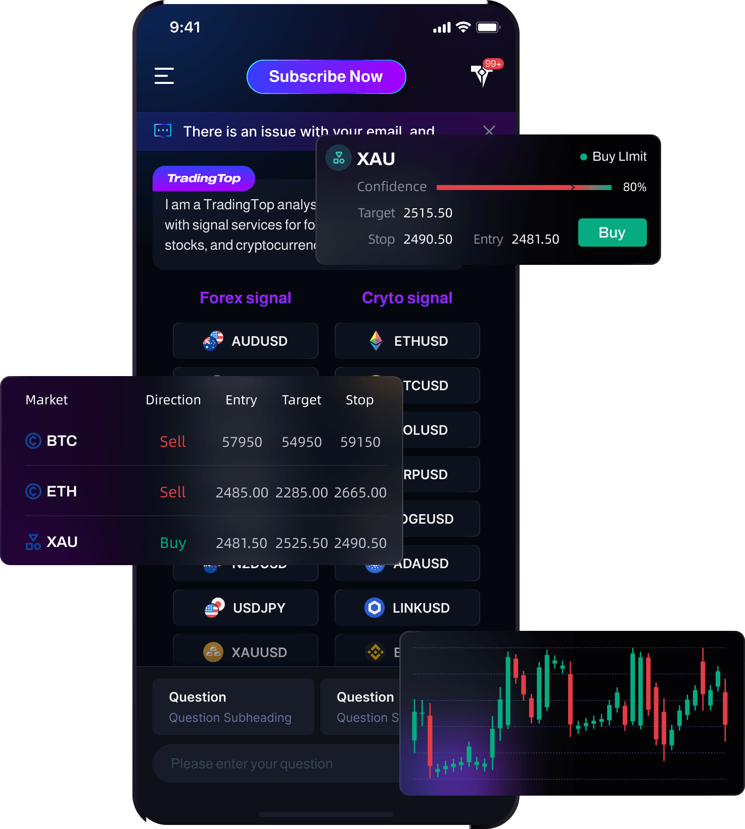 Trading Interface
